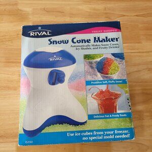 Rival Snow Cone Maker